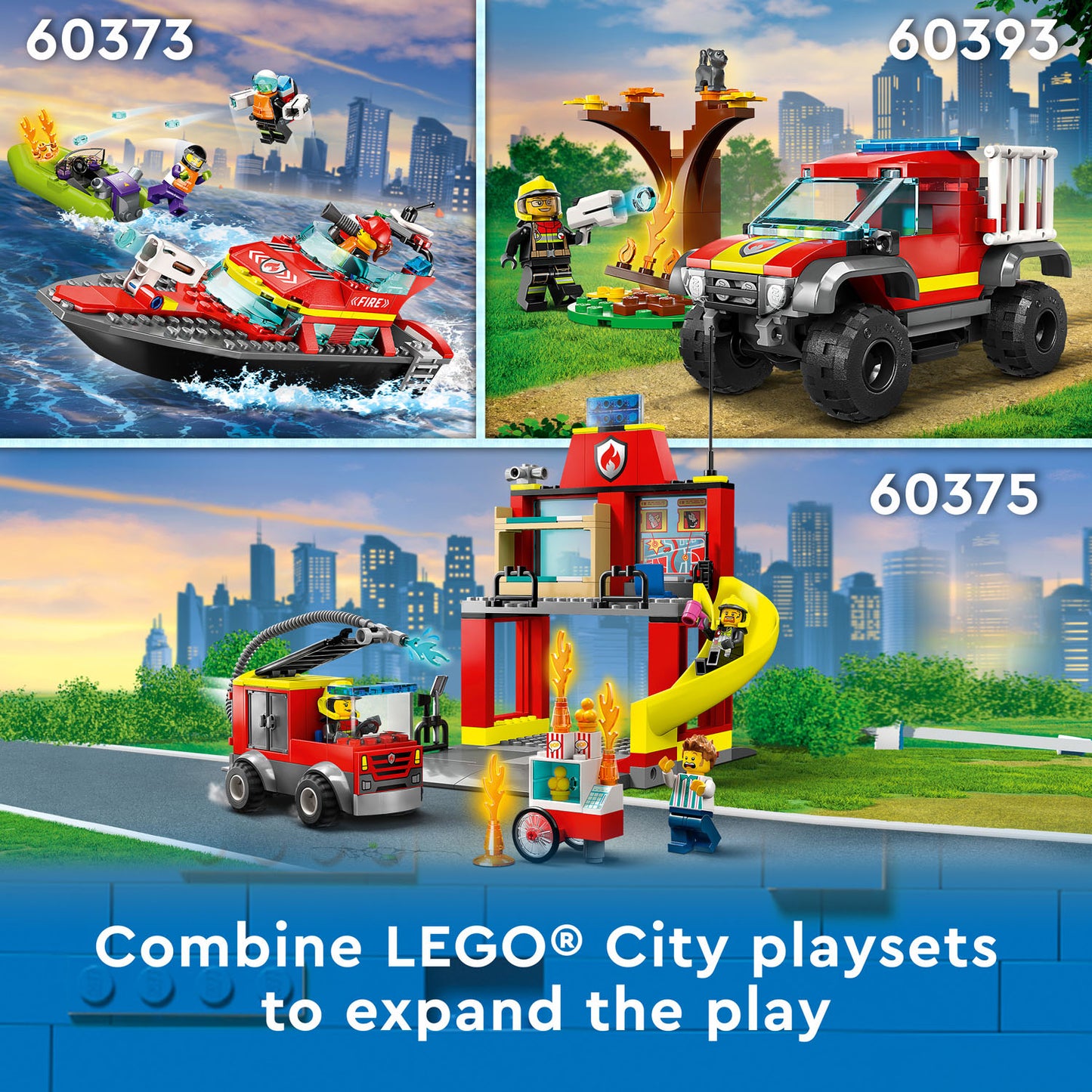 60374 LEGO City Fire Command Truck