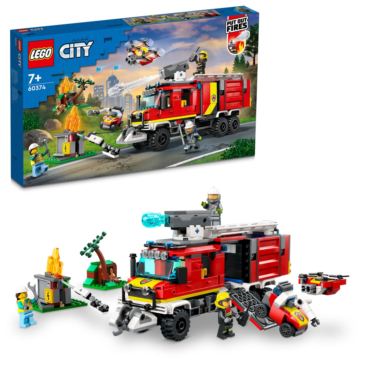 60374 LEGO City Fire Command Truck