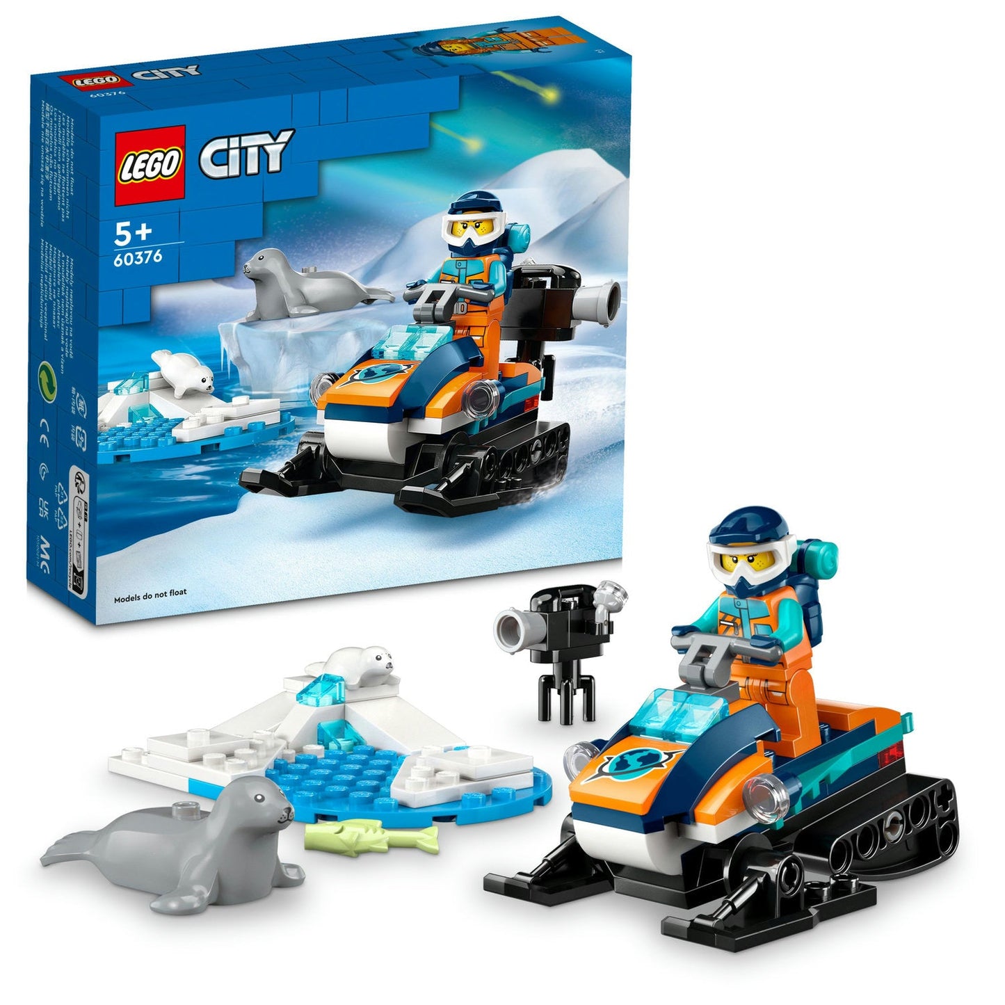 60376 LEGO City Arctic Explorer Snowmobile