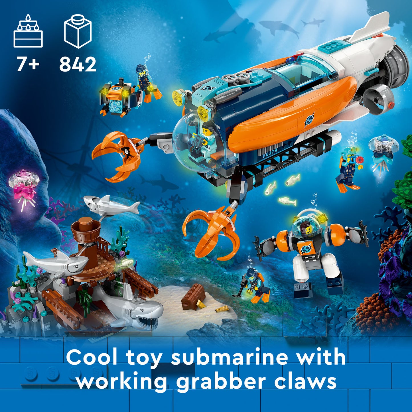 60379 LEGO City Deep Sea Explorer Submarine