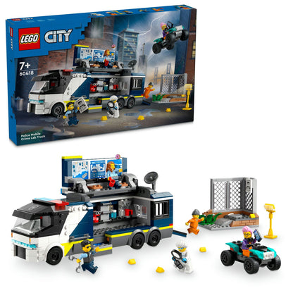 60418 LEGO City Police Mobile Crime Lab Truck