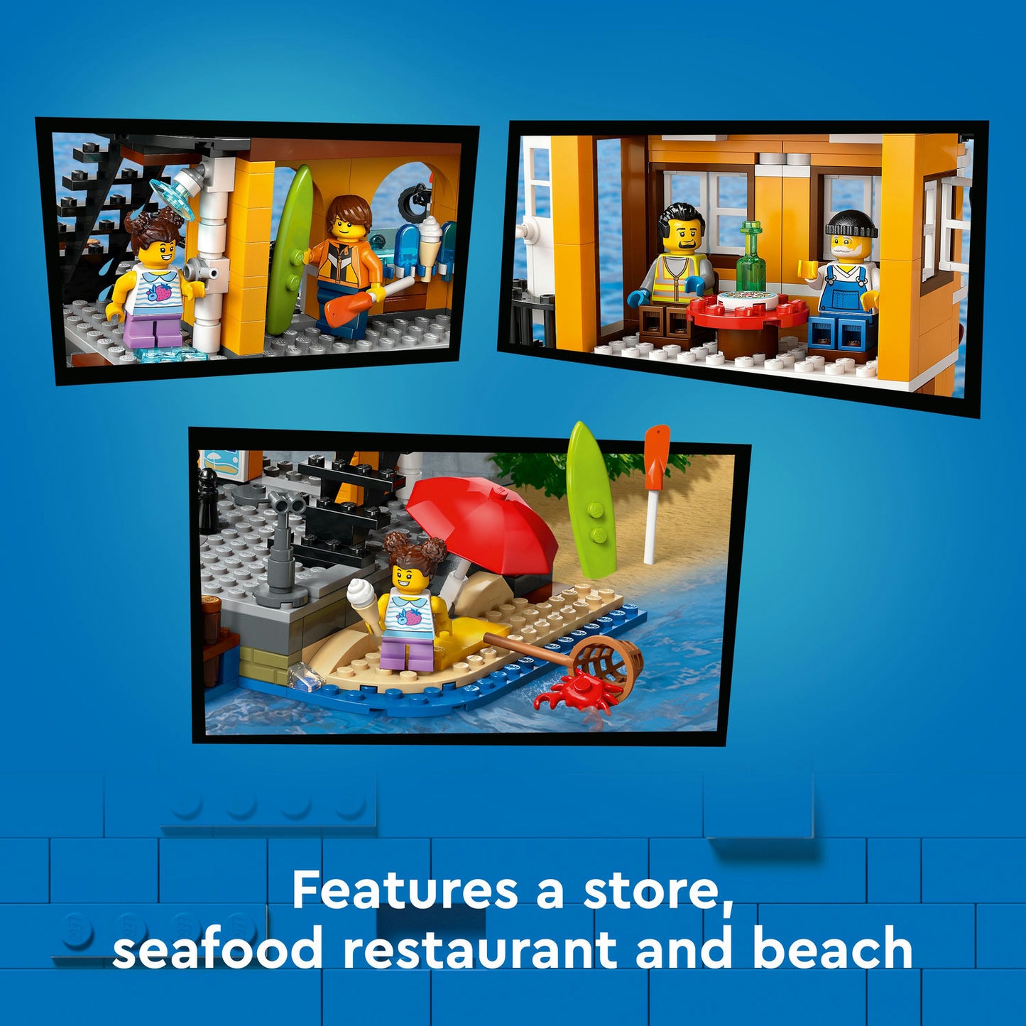 60422 LEGO City Seaside Harbor with Cargo Ship