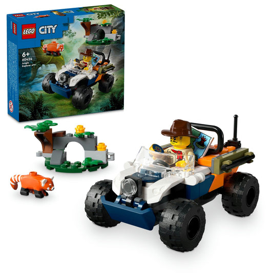 60424 LEGO City Jungle Explorer ATV Red Panda Mission