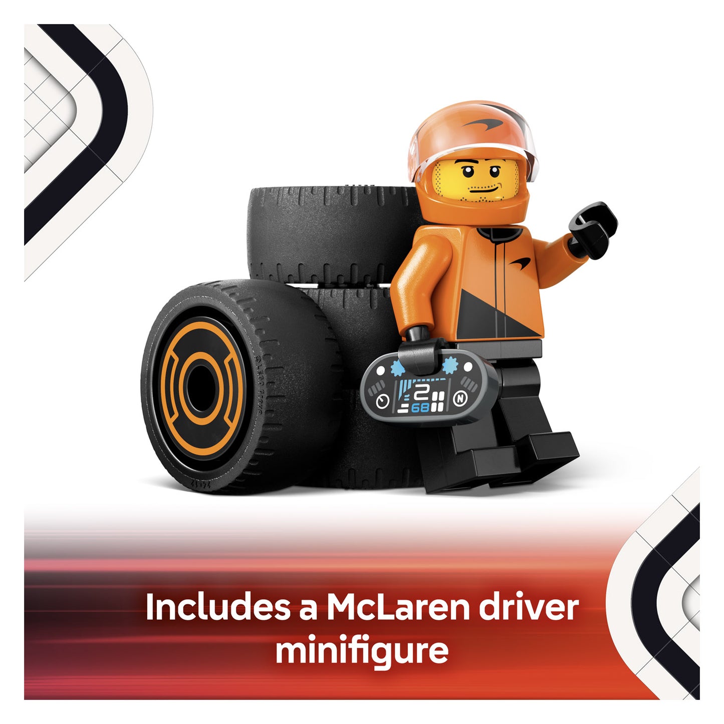 60442 LEGO CityF1 Driver with McLaren Race Car