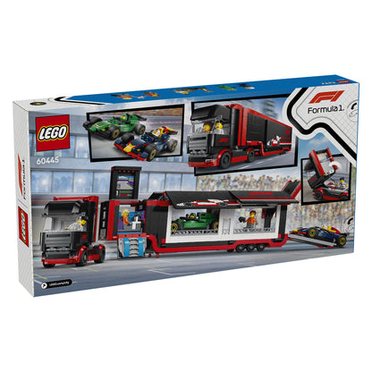 60445 LEGO CityF1 Truck with RB20 & AMR24 F1? Cars