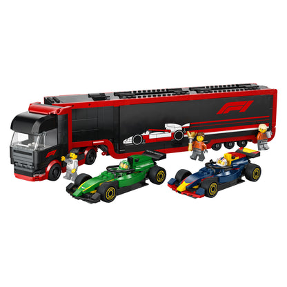 60445 LEGO CityF1 Truck with RB20 & AMR24 F1? Cars