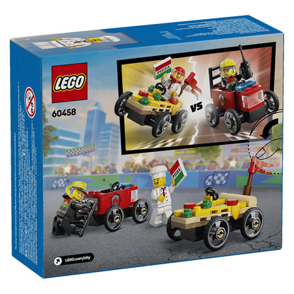 60458 LEGO City Pizza vs. Fire Truck Race Car Pack