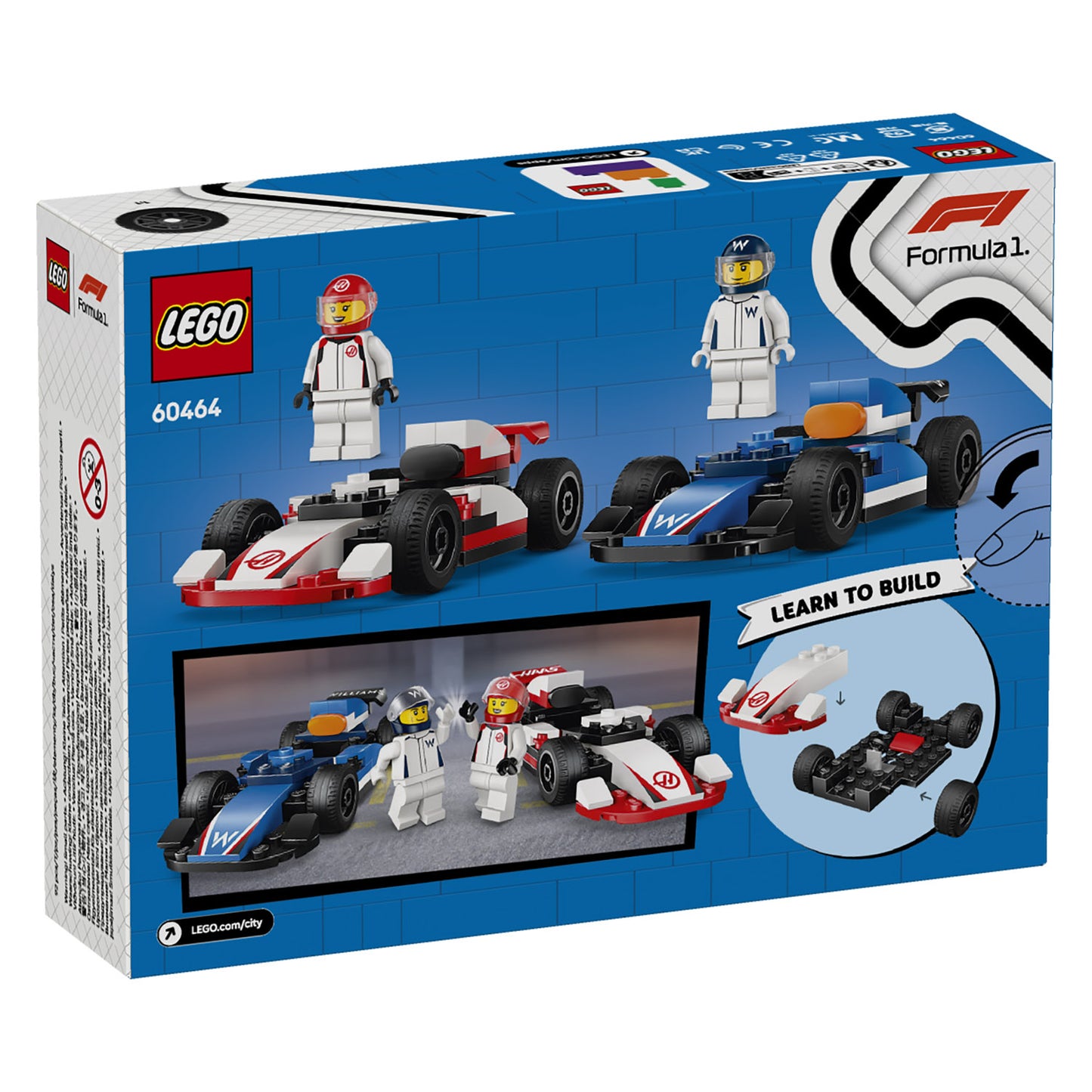 60464 LEGO City F1 Williams Racing & Haas F1? Race Cars