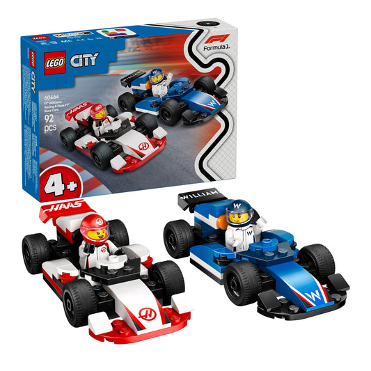 60464 LEGO City F1? Williams Racing & Haas F1? Race Cars