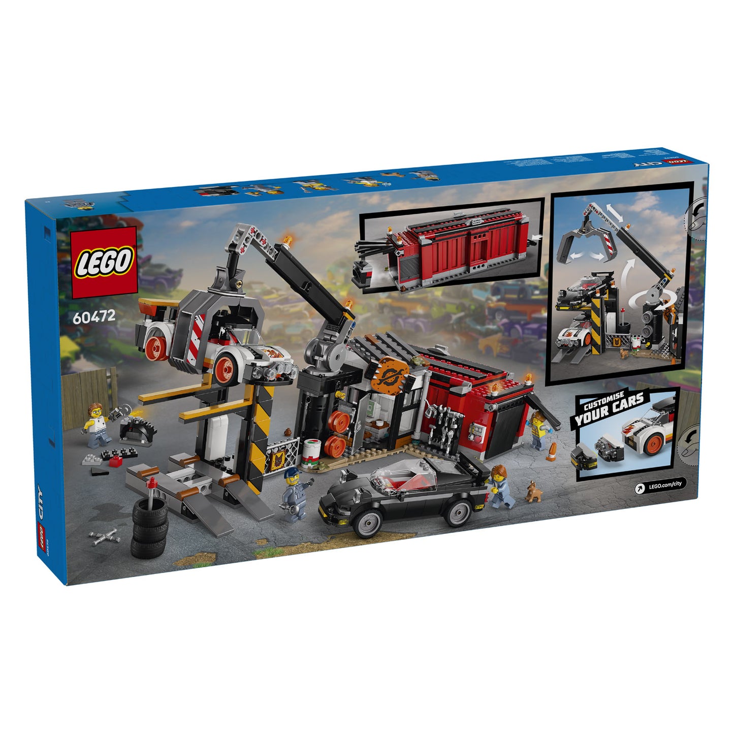 60472 LEGO City Scrapyard with Cars