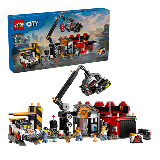 60472 LEGO City Scrapyard with Cars