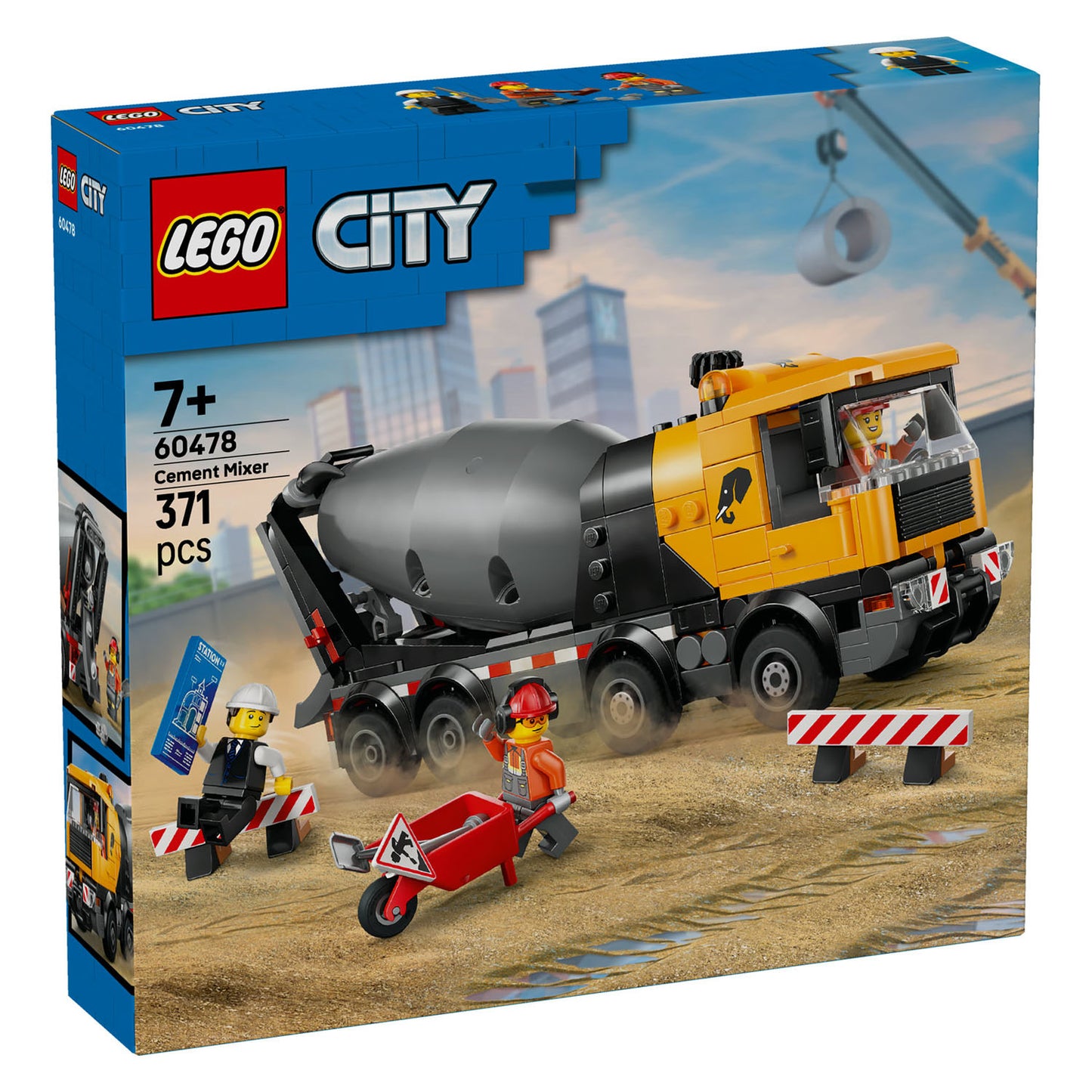 60478 LEGO City Cement Mixer