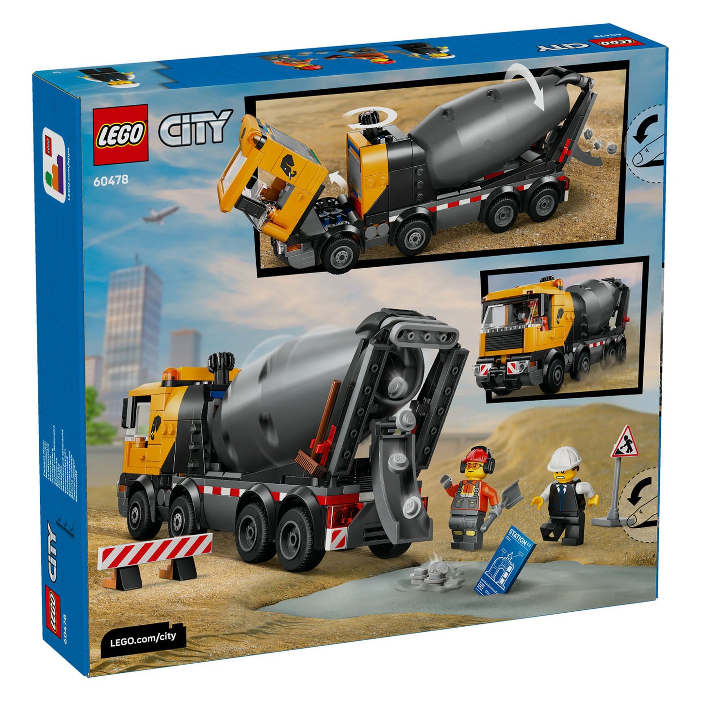 60478 LEGO City Cement Mixer