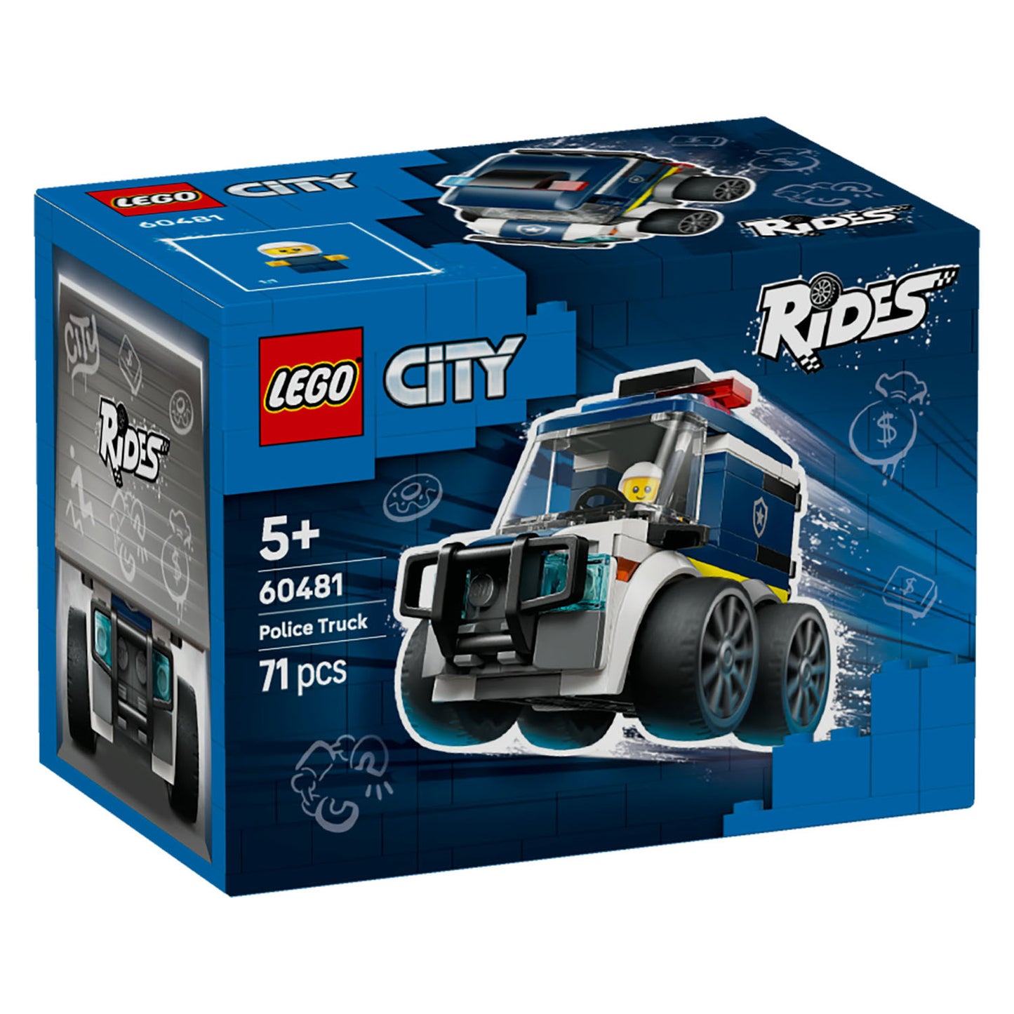 60481 LEGO City Rides – Police Truck