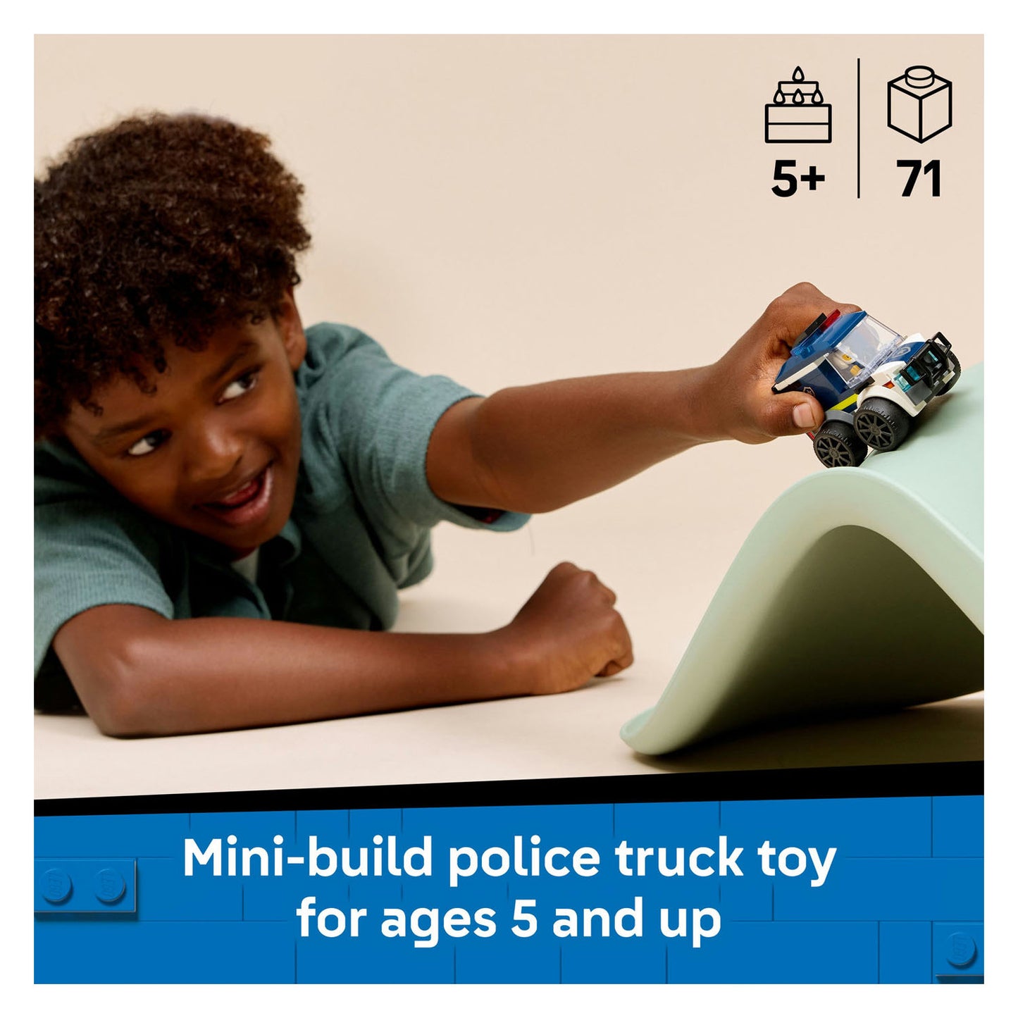 60481 LEGO City Rides – Police Truck