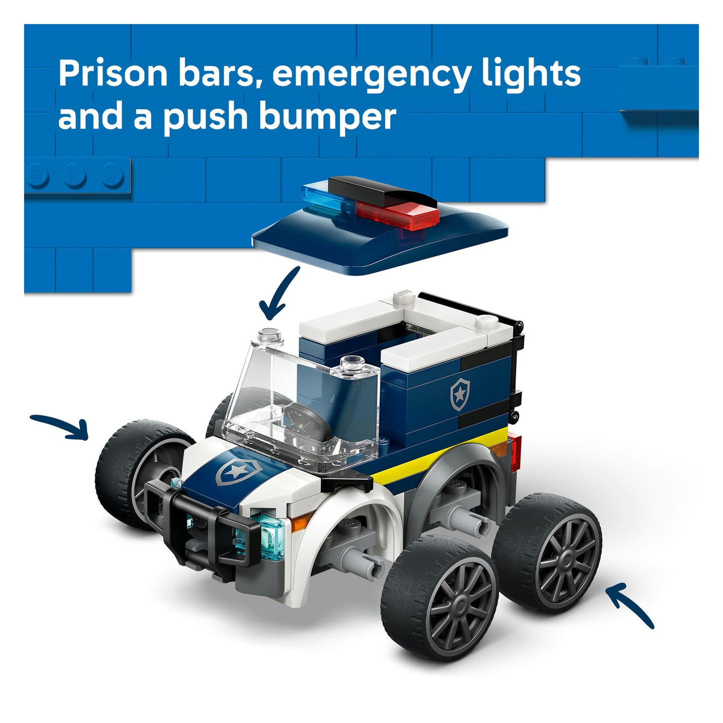 60481 LEGO City Rides – Police Truck