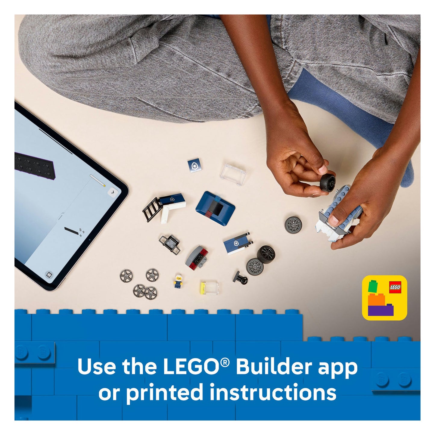 60481 LEGO City Rides – Police Truck