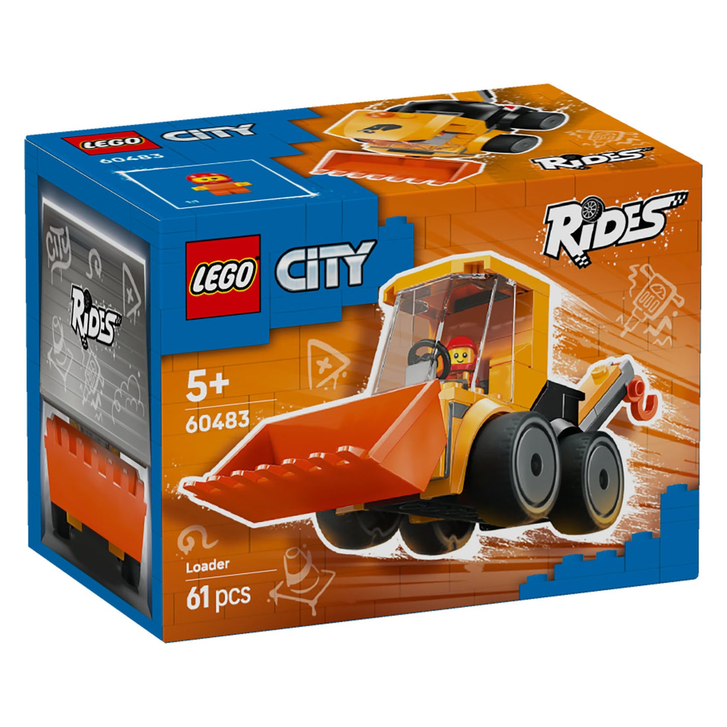60483 LEGO City Rides – Construction Loader