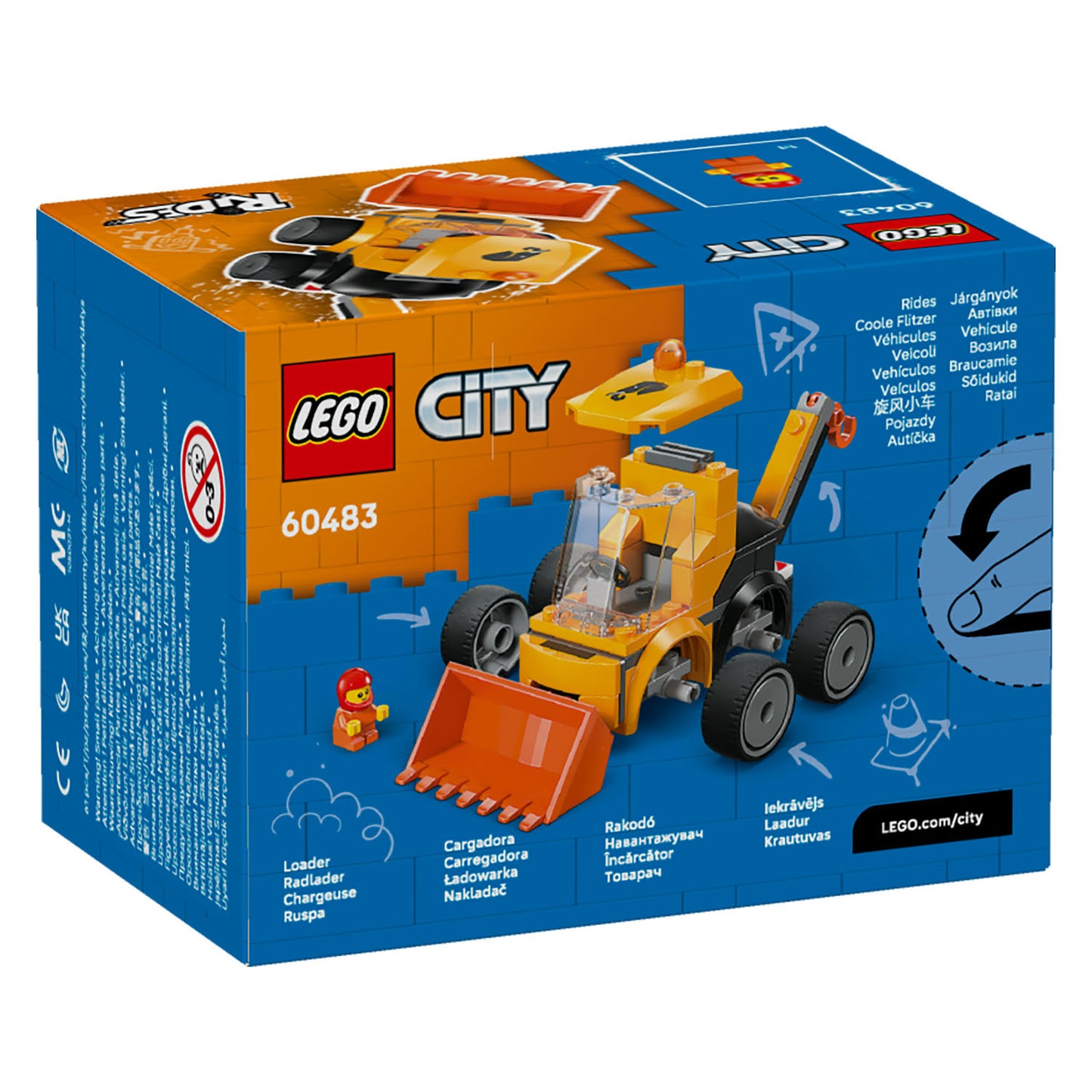 60483 LEGO City Rides – Construction Loader