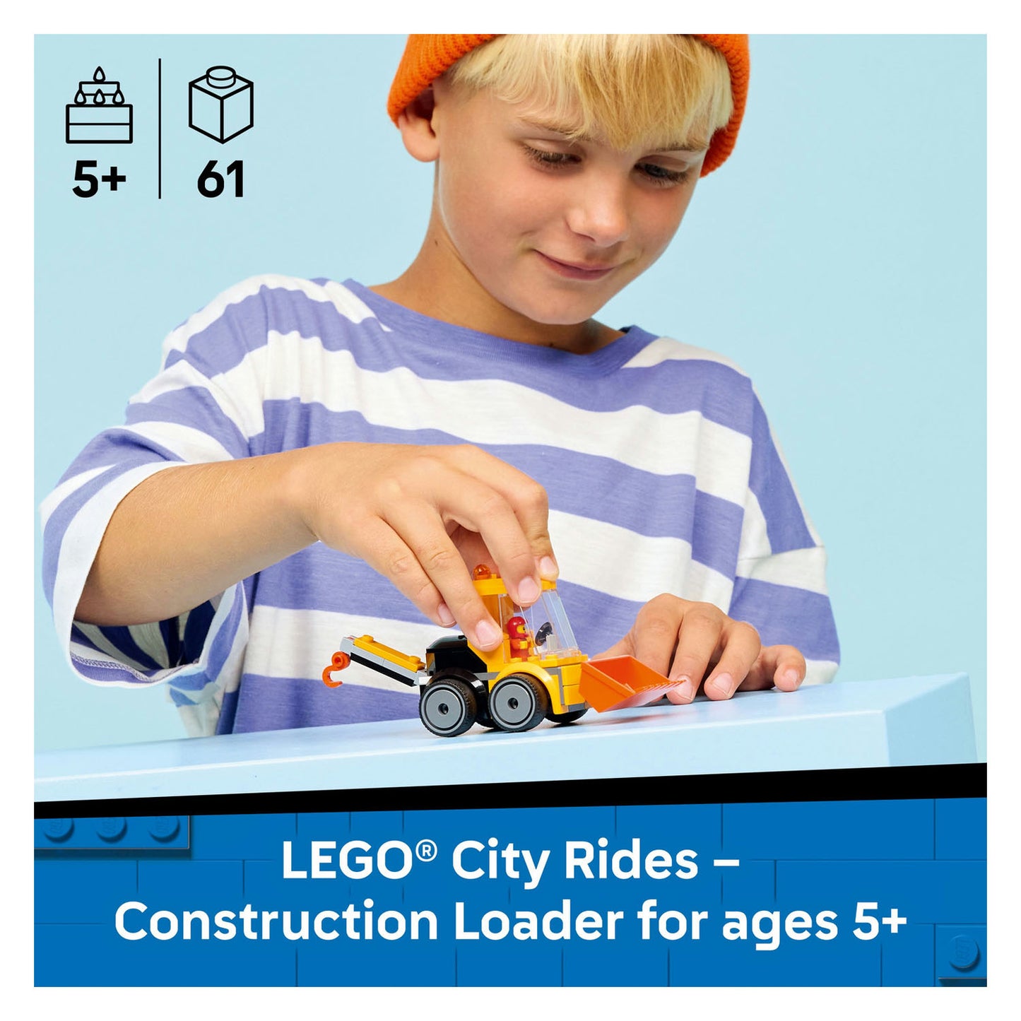 60483 LEGO City Rides – Construction Loader