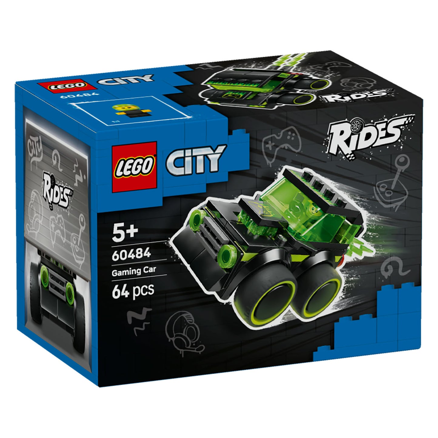 60484 LEGO City Rides – Gaming Race Car