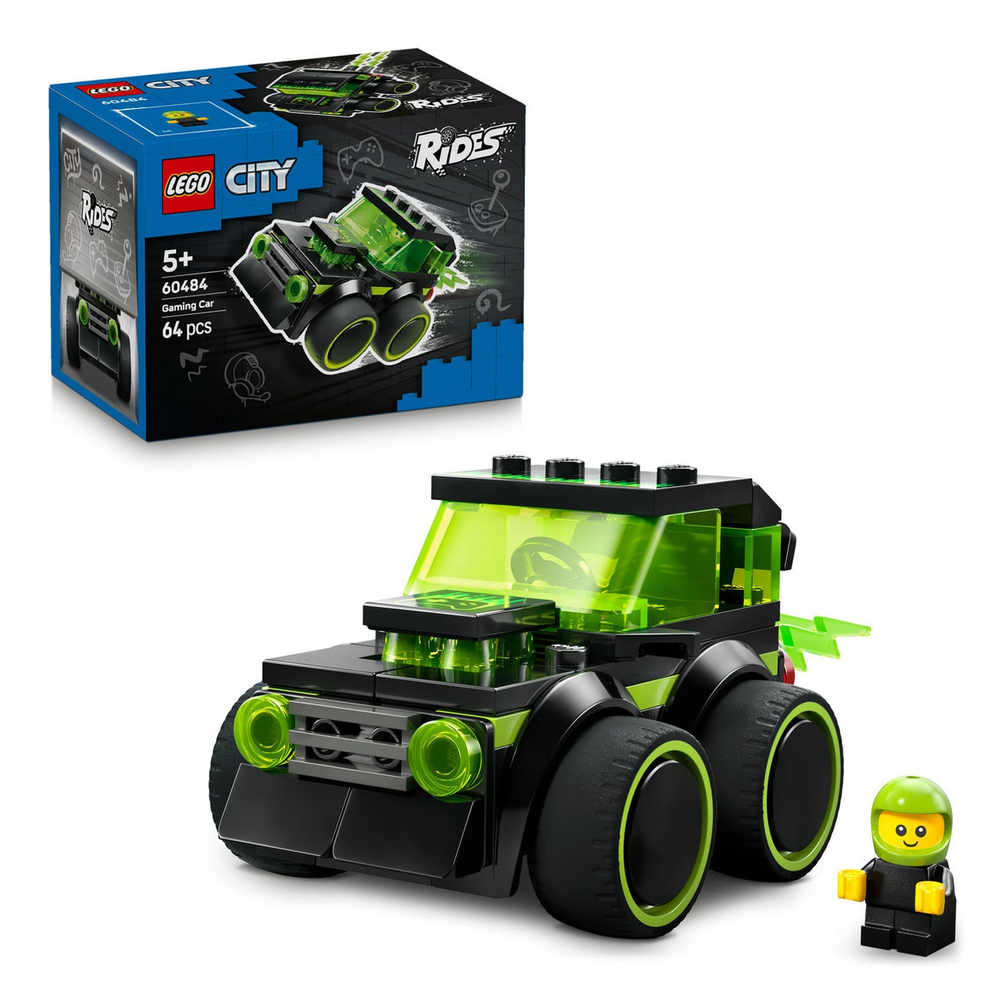 60484 LEGO City Rides – Gaming Race Car
