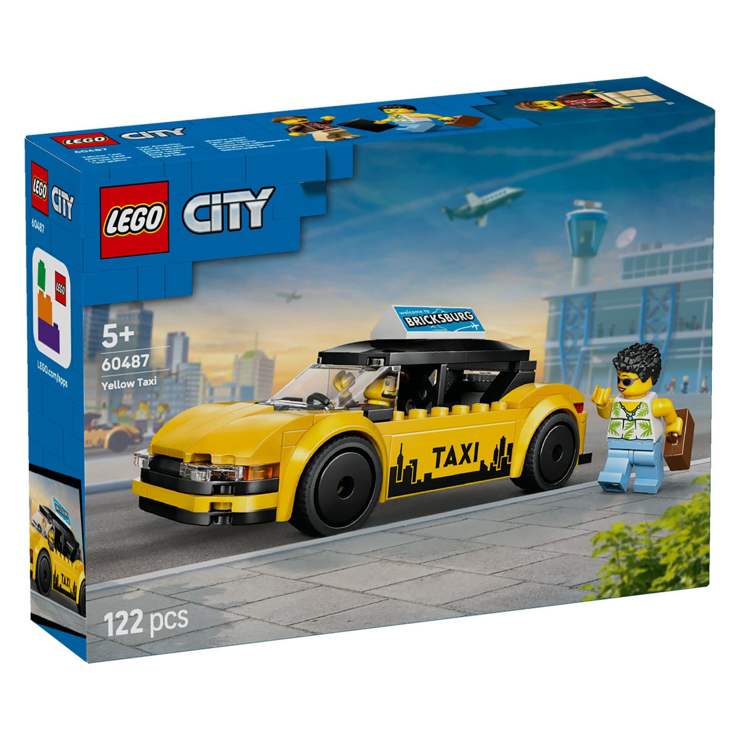 60487 LEGO City Yellow Taxi
