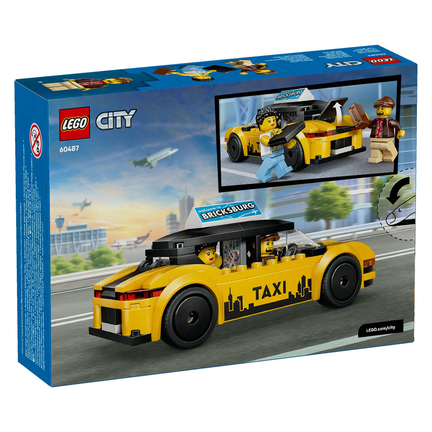 60487 LEGO City Yellow Taxi