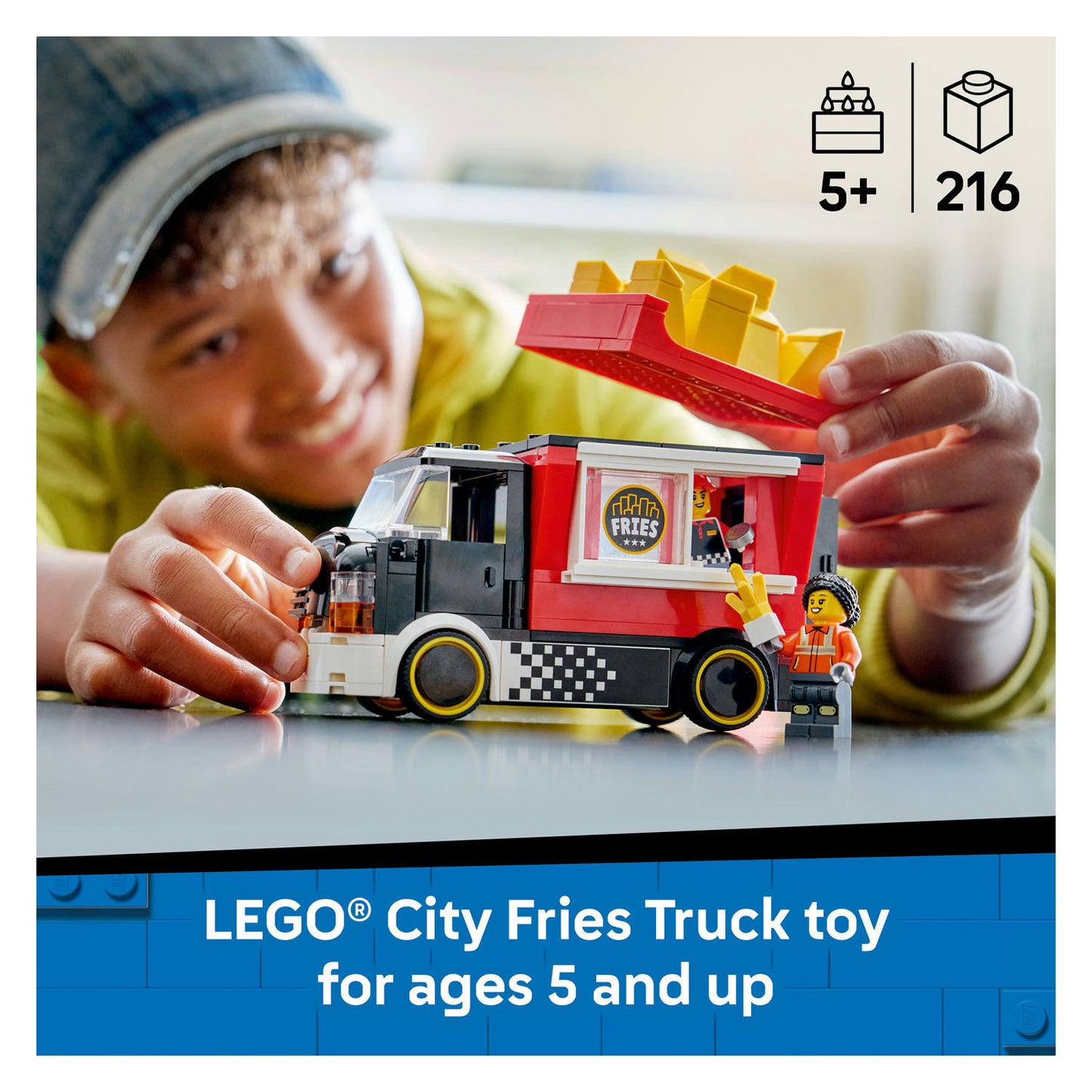 60488 LEGO City Fries Food Truck