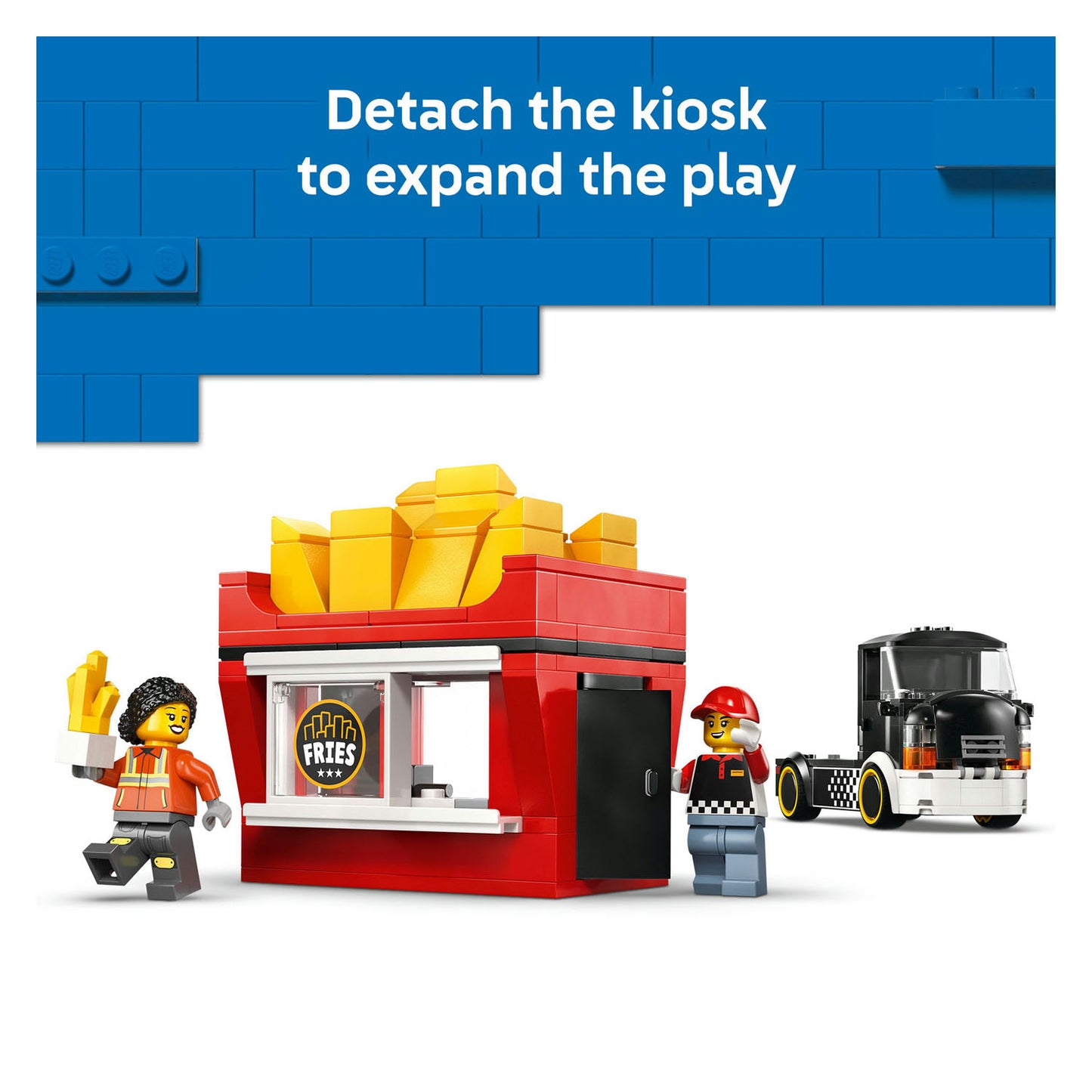 60488 LEGO City Fries Food Truck