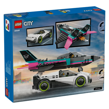 60489 LEGO City Jet vs. Car