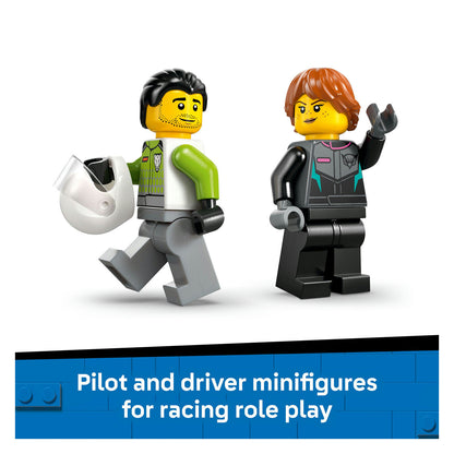 60489 LEGO City Jet vs. Car