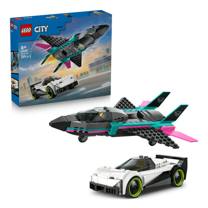 60489 LEGO City Jet vs. Car