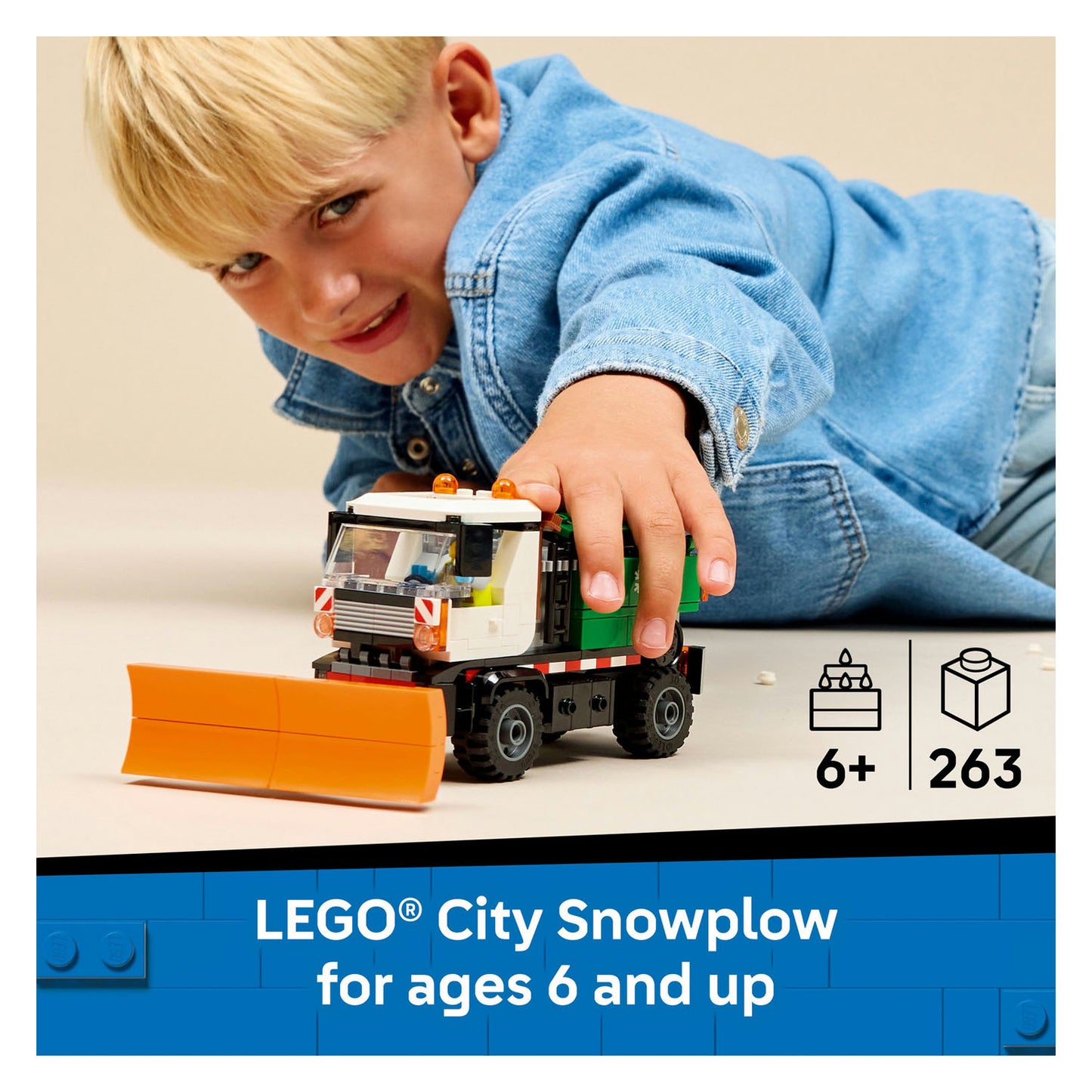 60490 LEGO City Snowplow