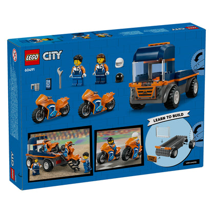 60491 LEGO City Motorcycle Transporter