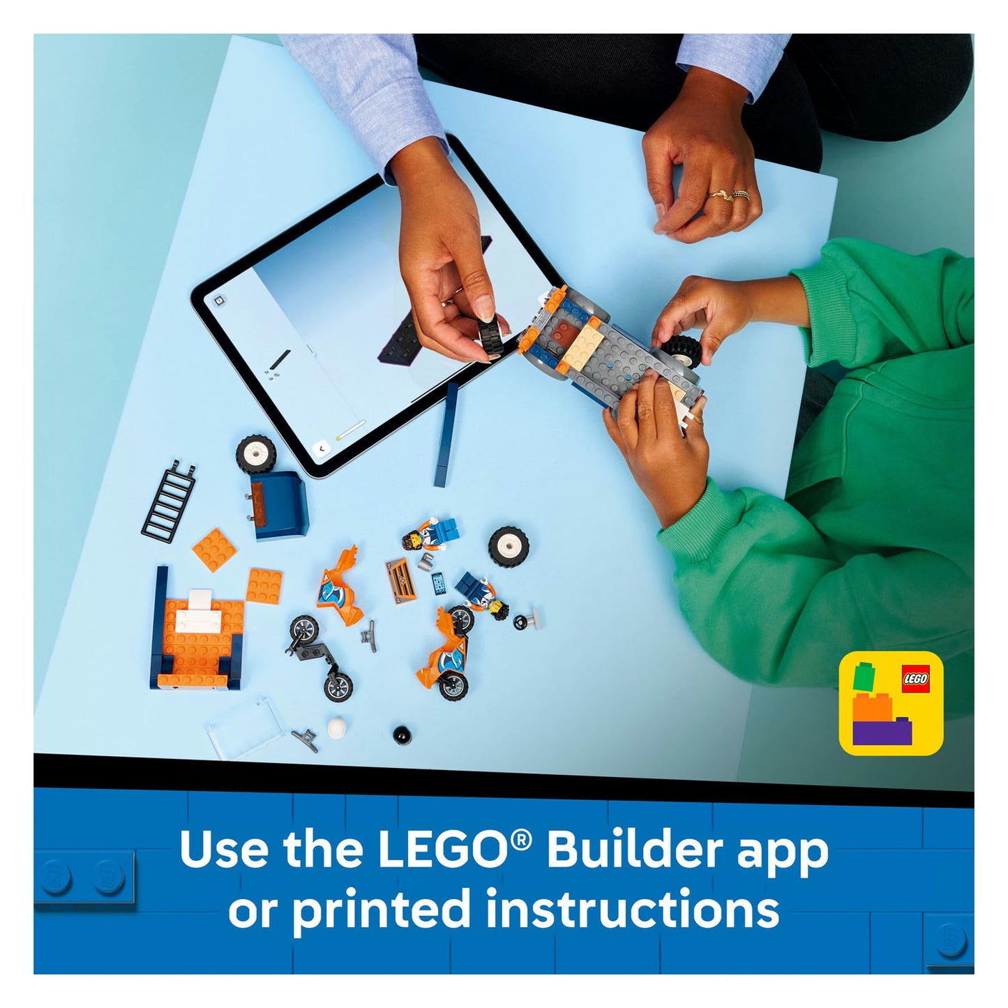 60491 LEGO City Motorcycle Transporter