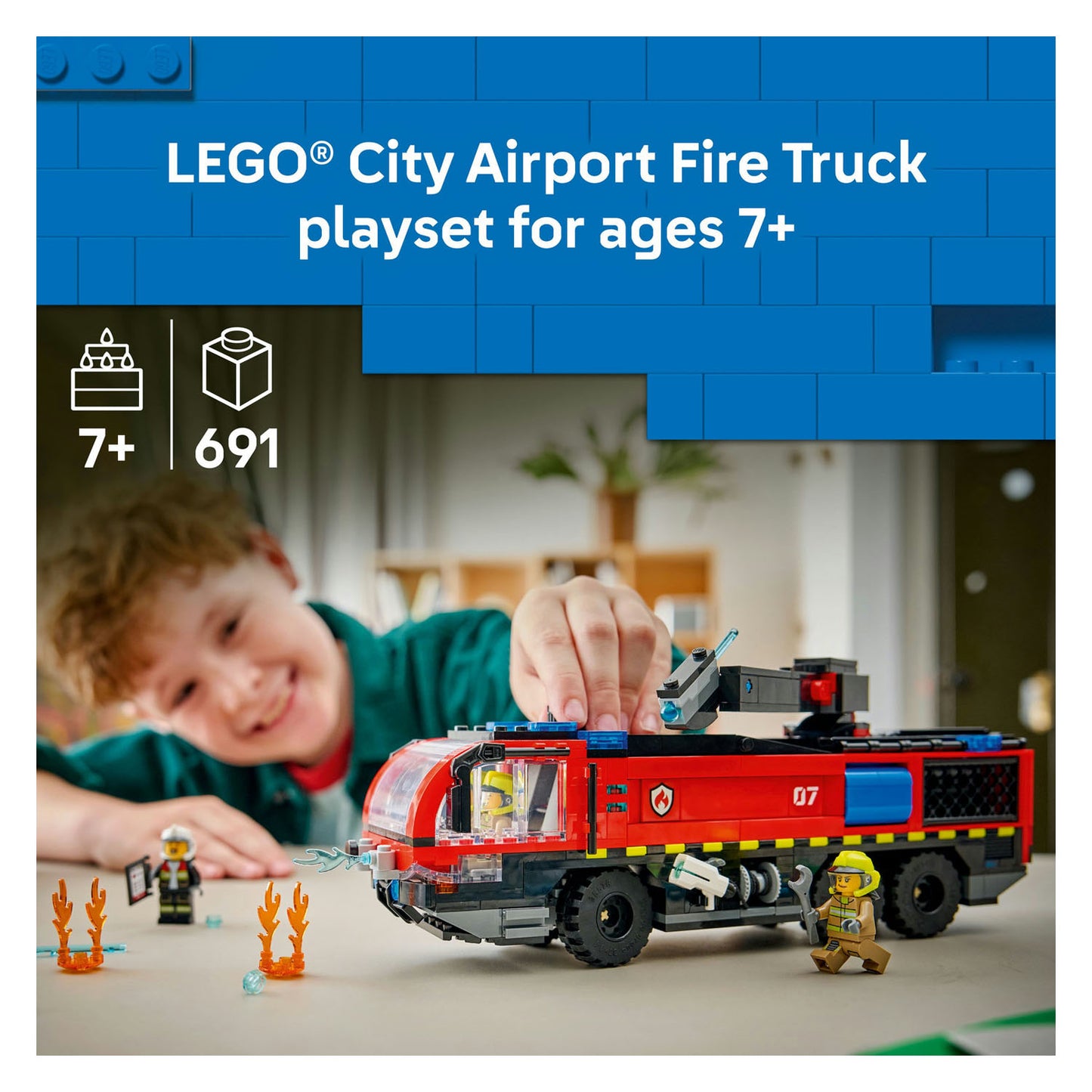 60499 LEGO City Airport Fire Truck