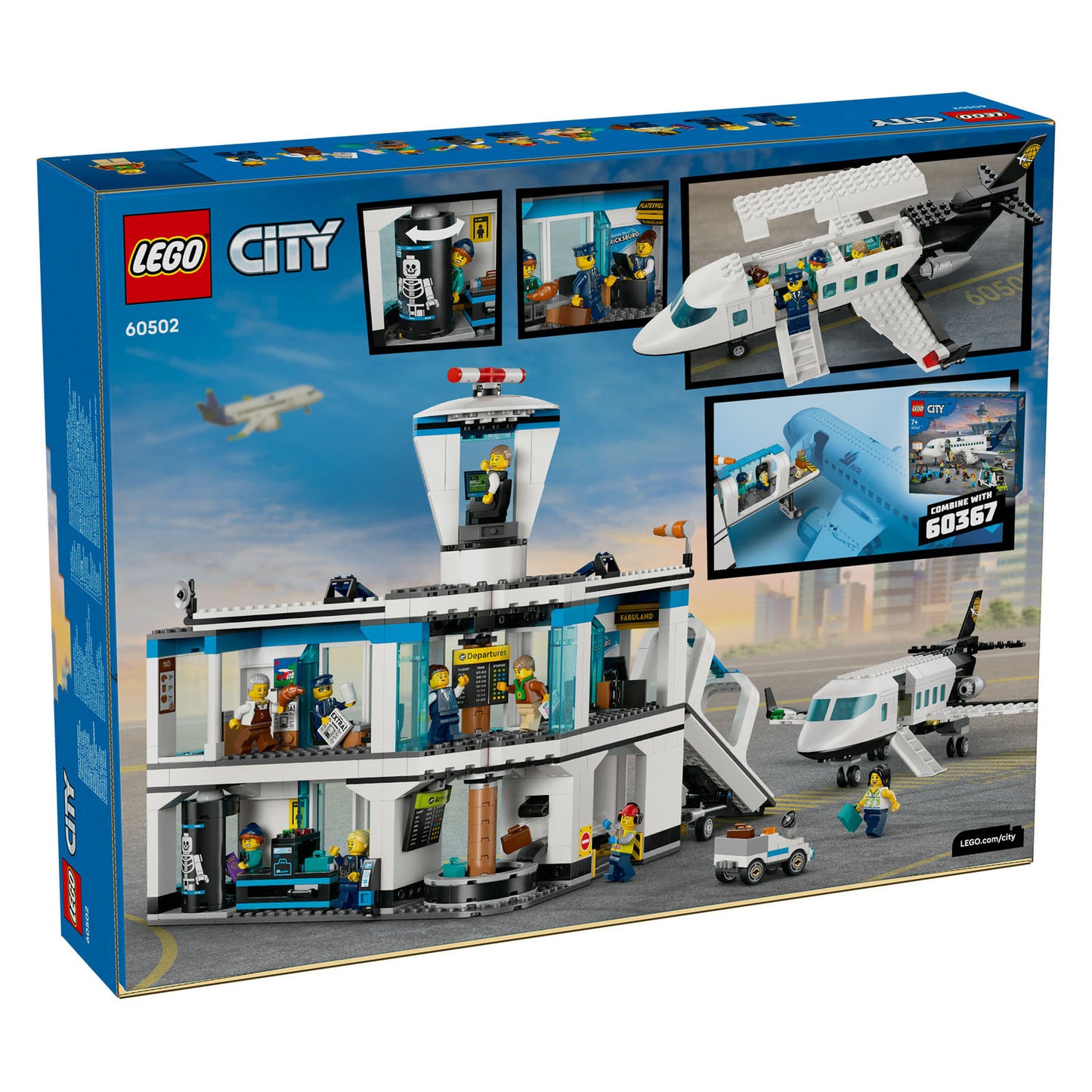 60502 LEGO City Airport with Airplane