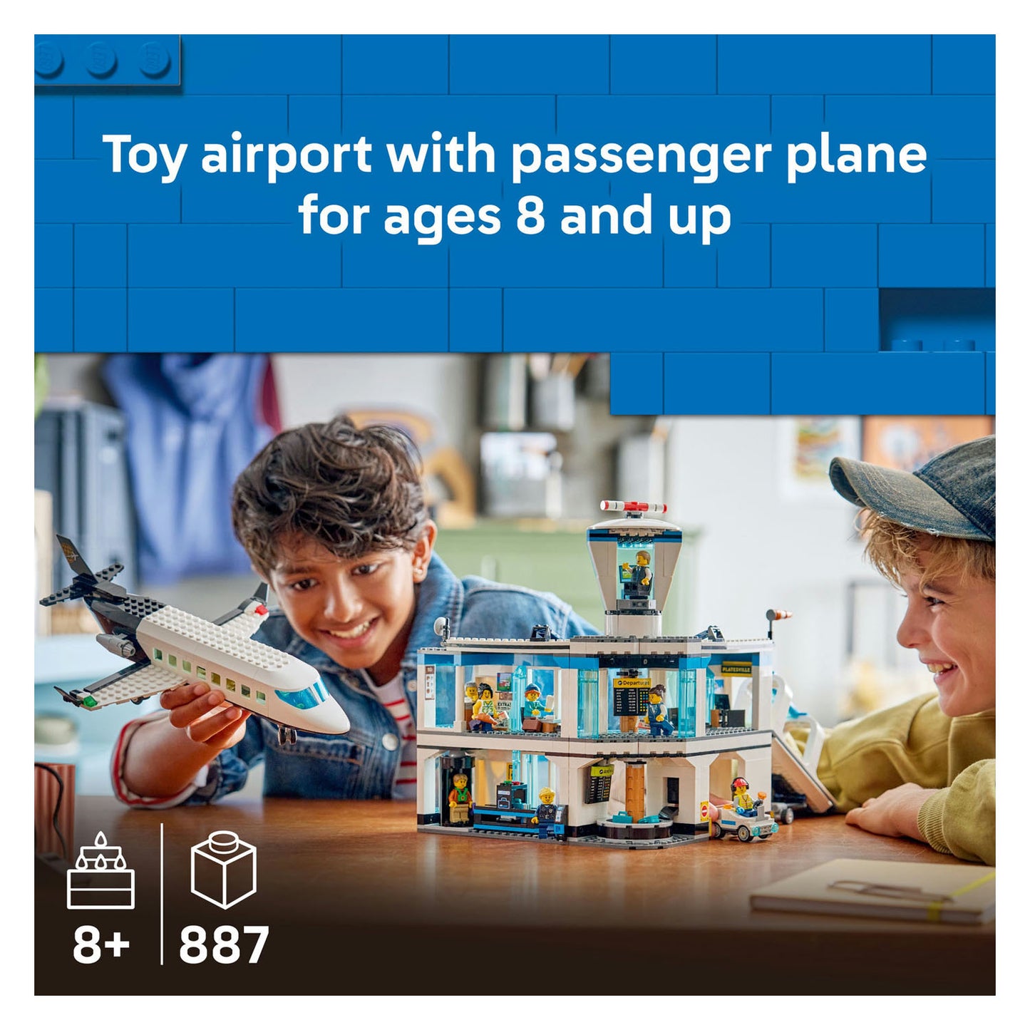 60502 LEGO City Airport with Airplane