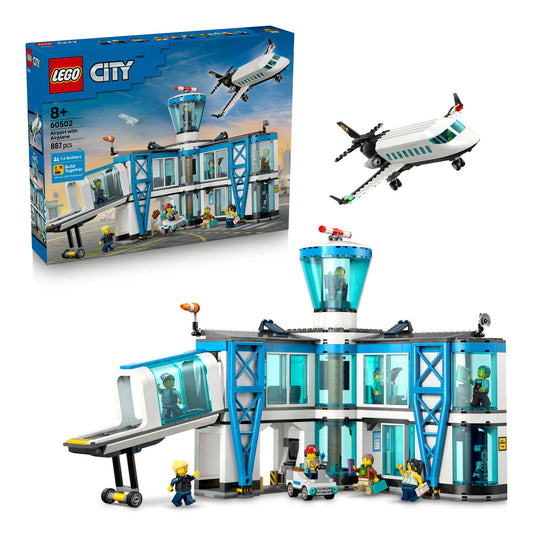 60502 LEGO City Airport with Airplane