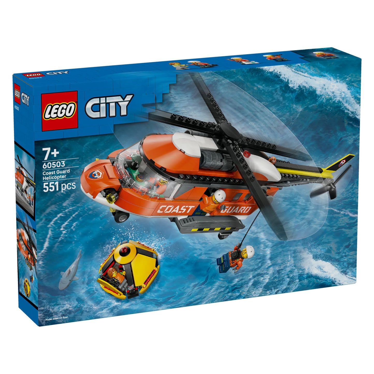 60503 LEGO City Coast Guard Helicopter