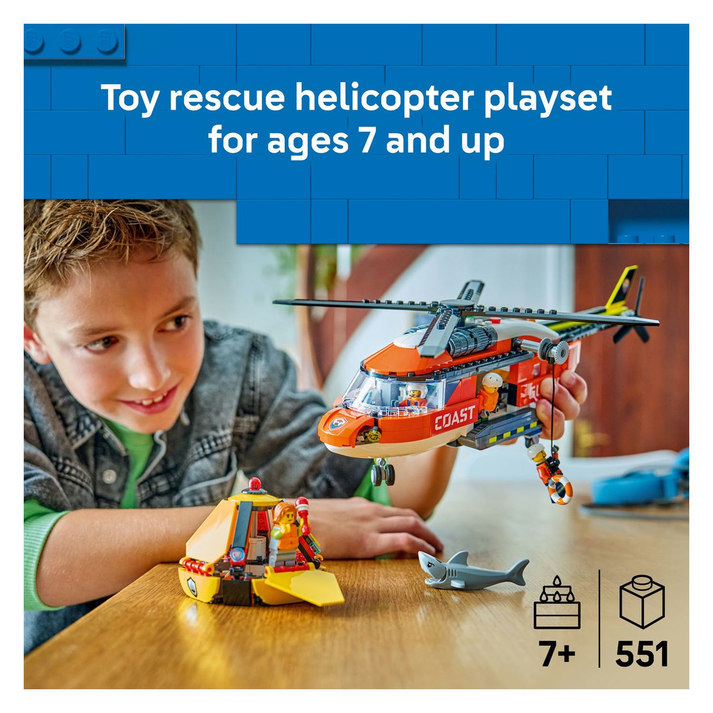 60503 LEGO City Coast Guard Helicopter