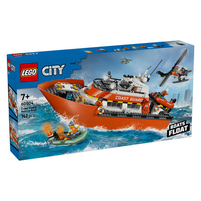60504 LEGO City Coast Guard Rescue Boat & Helicopter