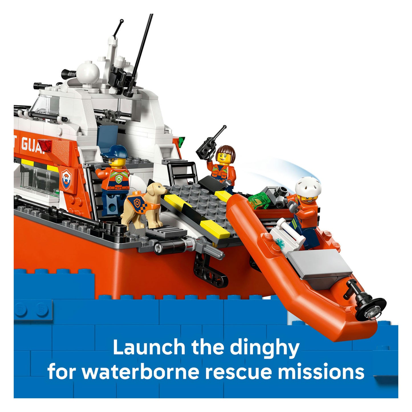 60504 LEGO City Coast Guard Rescue Boat & Helicopter