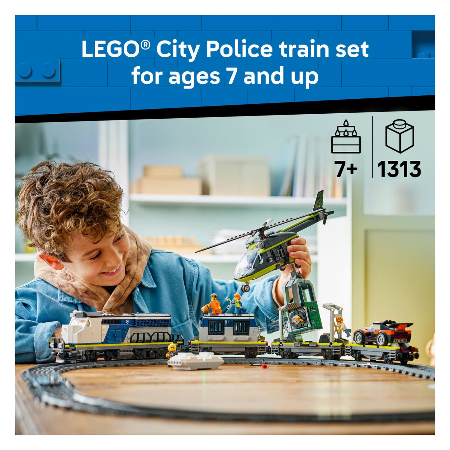 60508 Police Train Heist