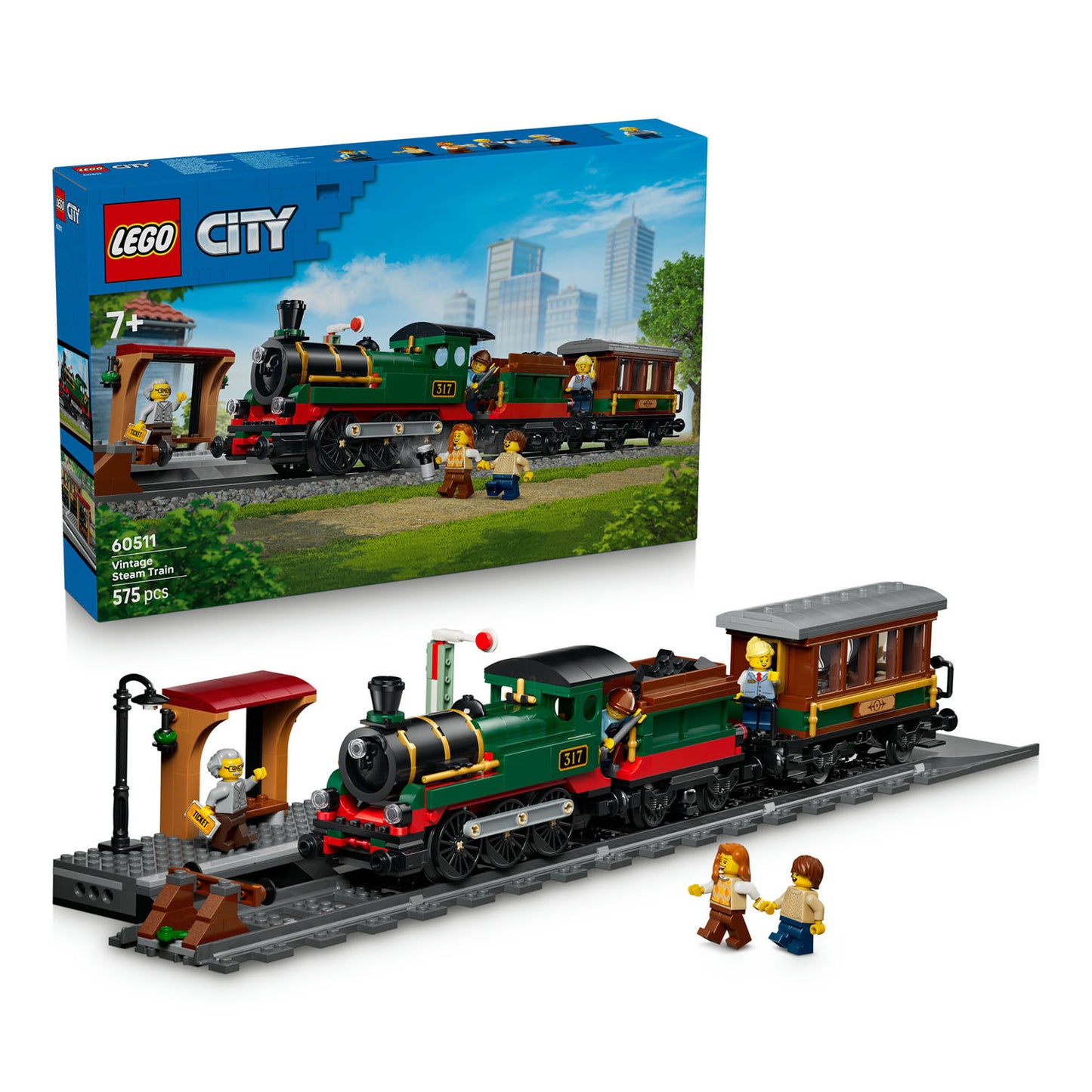 60511 Vintage Steam Train