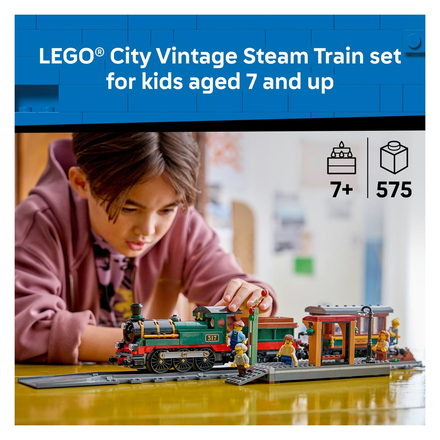 60511 Vintage Steam Train