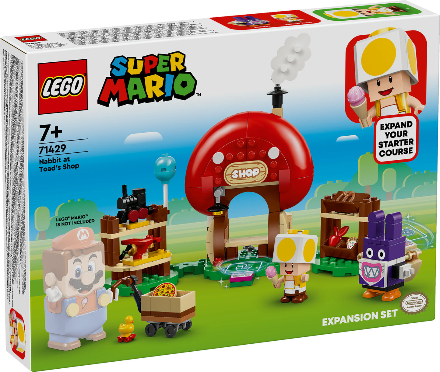 71429 LEGO Super Mario Nabbit at Toad's Shop Expansion Set