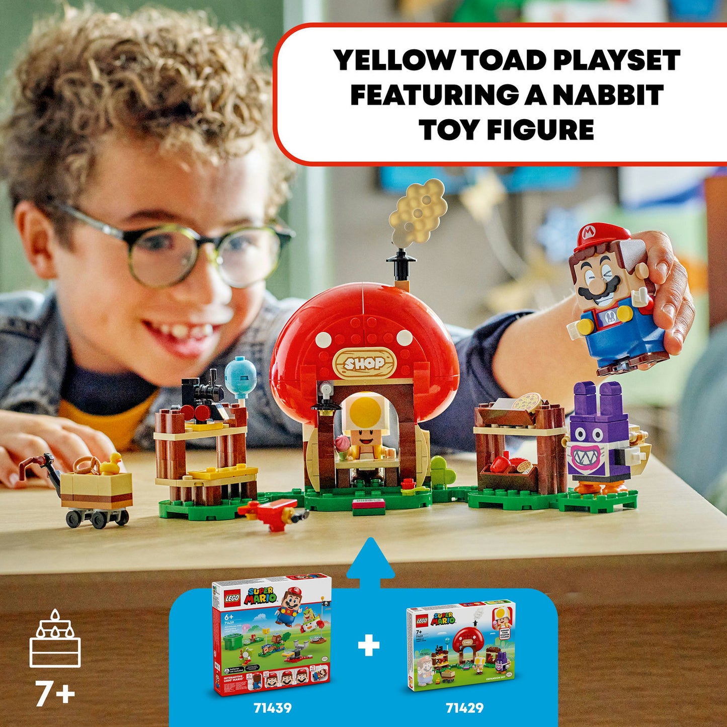 71429 LEGO Super Mario Nabbit at Toad's Shop Expansion Set