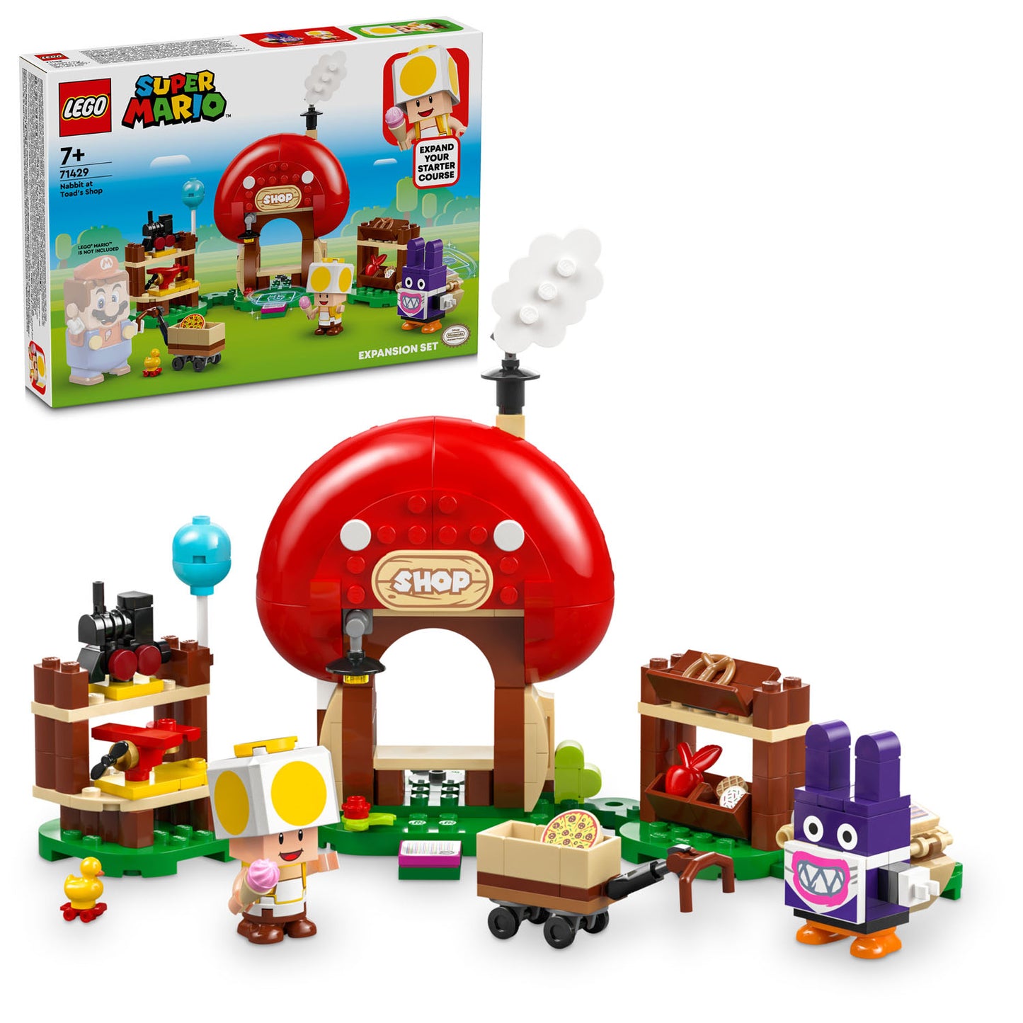 71429 LEGO Super Mario Nabbit at Toad's Shop Expansion Set